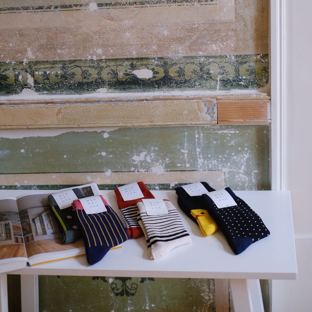 Nínitakk offers fun and quality men's socks in a variety of fun designs.