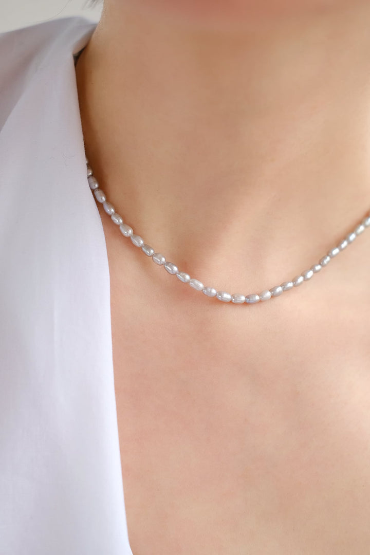 Enjoy each pearl's unique shape and subtle shimmer.