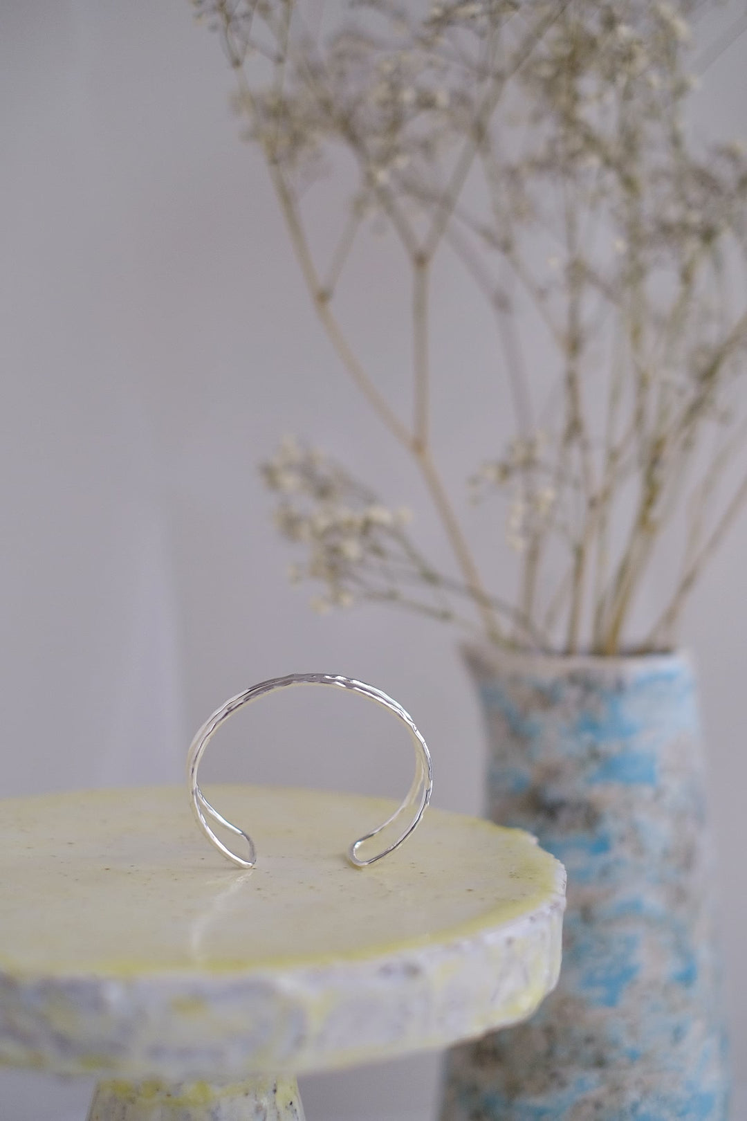 The Armor bangle is made of high quality sterling silver.
