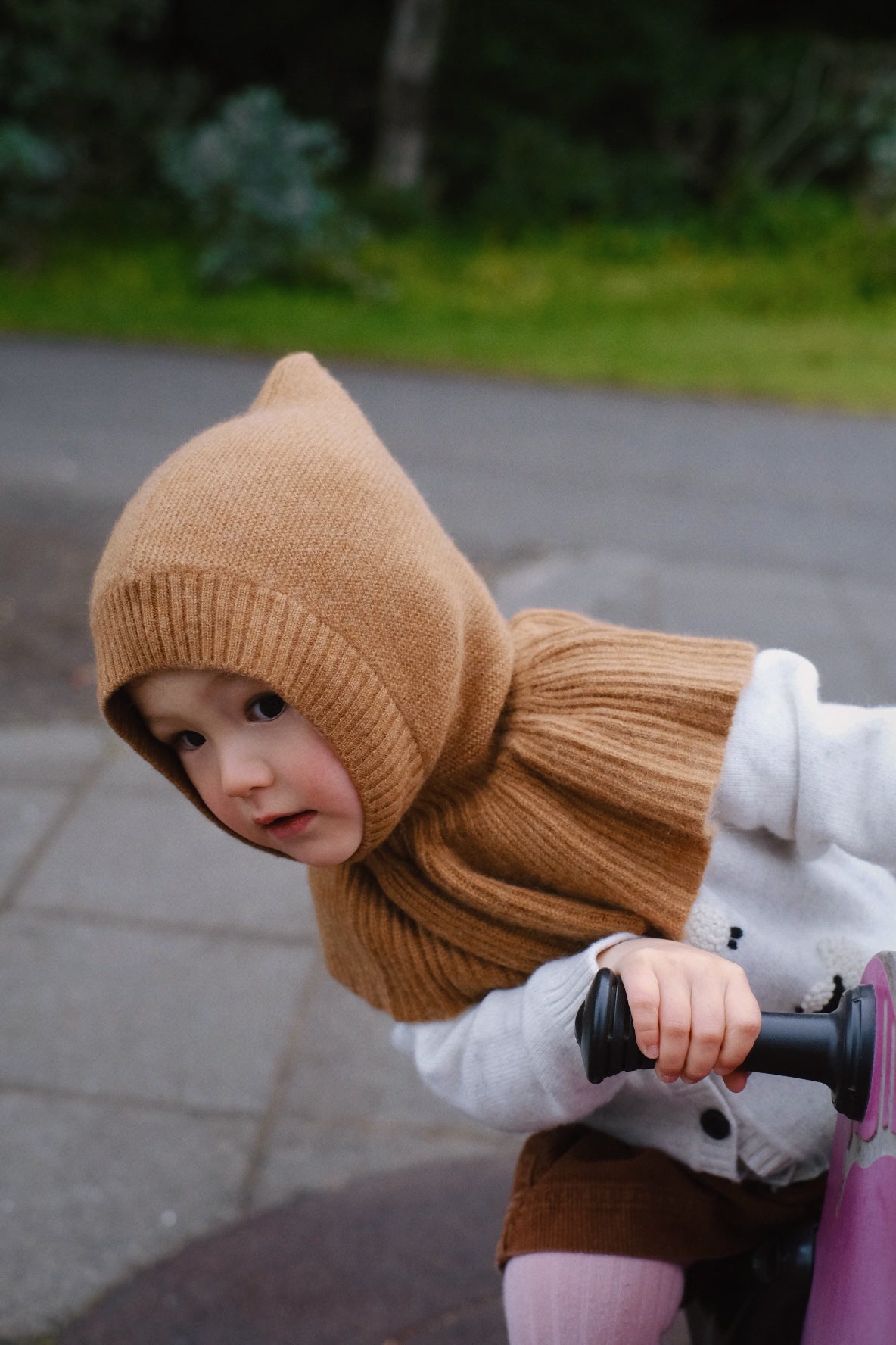Children's Cashmere Balaclava Hat - Little Riding Hood – Nínitakk
