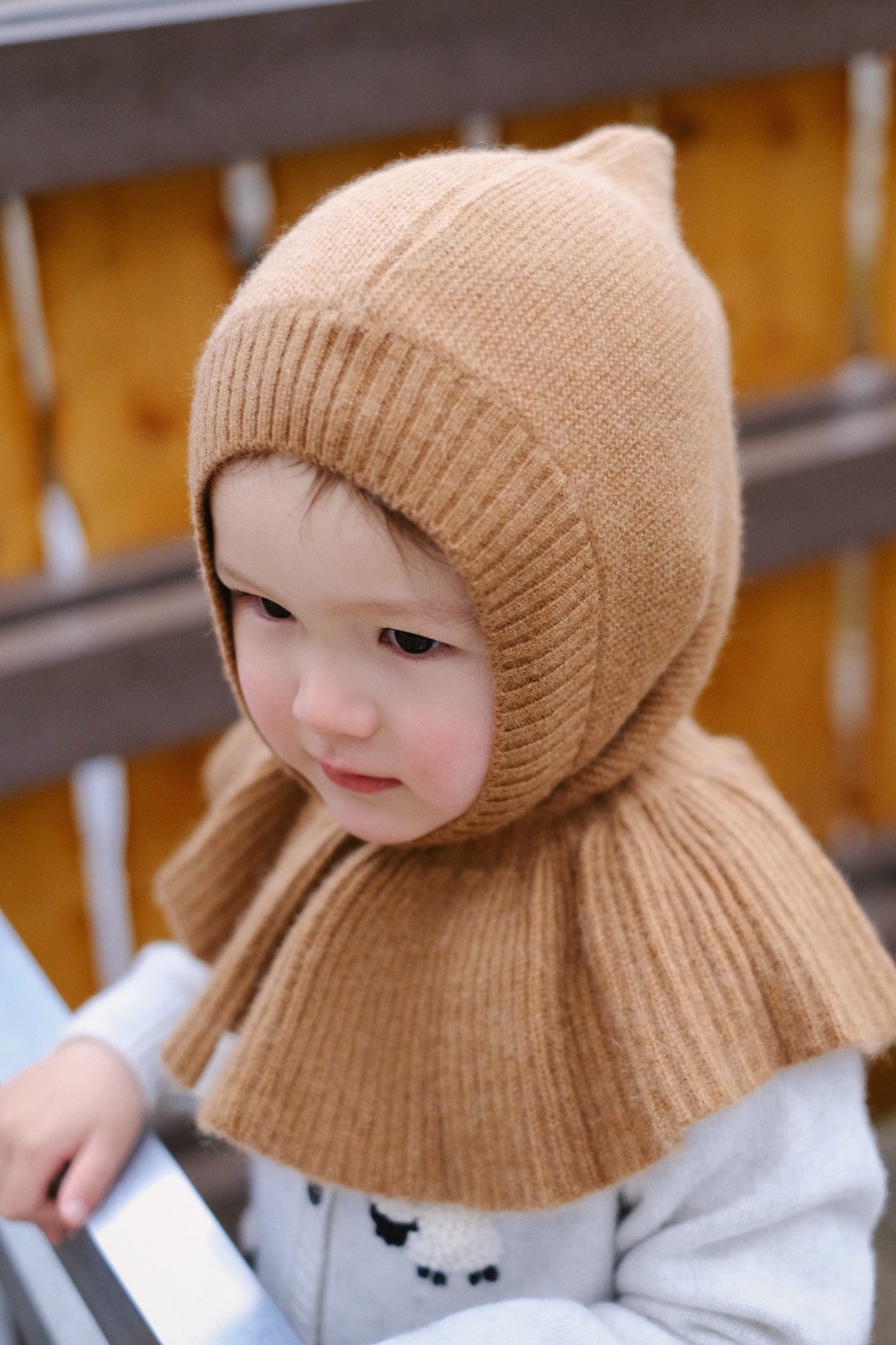 Children's Cashmere Balaclava Hat - Little Riding Hood – Nínitakk