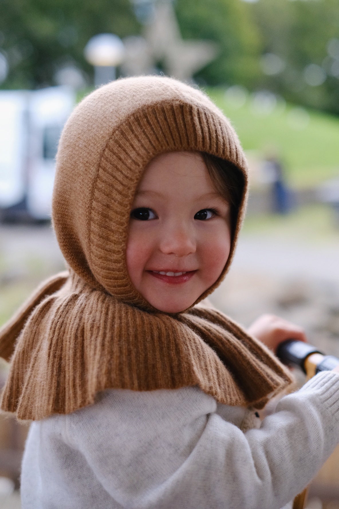 Children's Cashmere Balaclava Hat - Little Riding Hood – Nínitakk