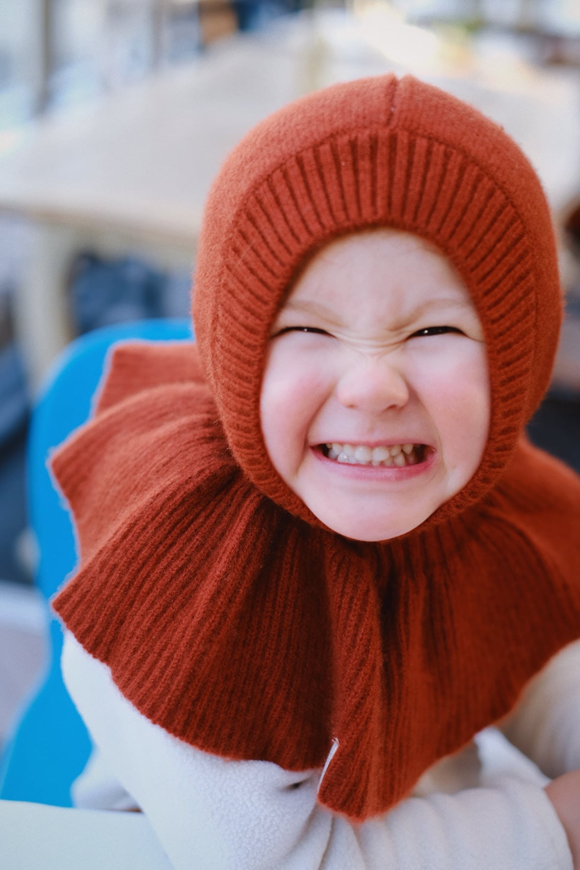 Children's Cashmere Balaclava Hat - Little Riding Hood – Nínitakk