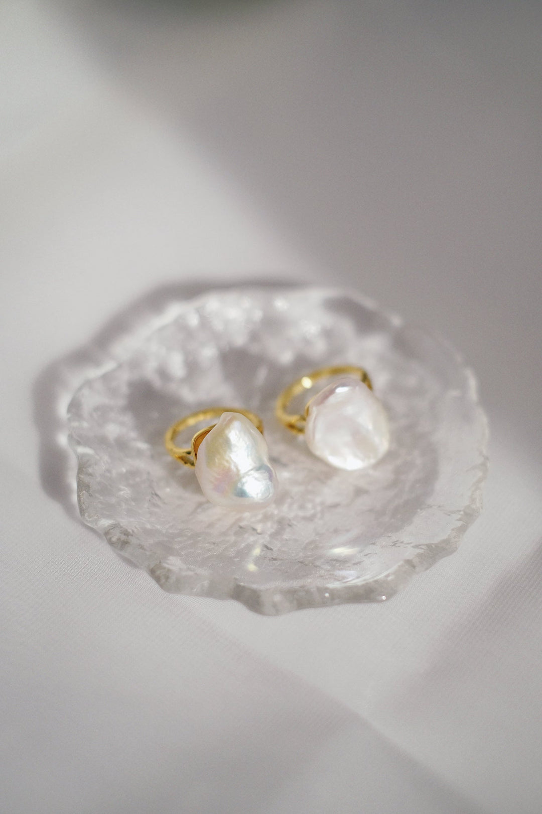 The natural shine of baroque pearls is sure to capture attention.