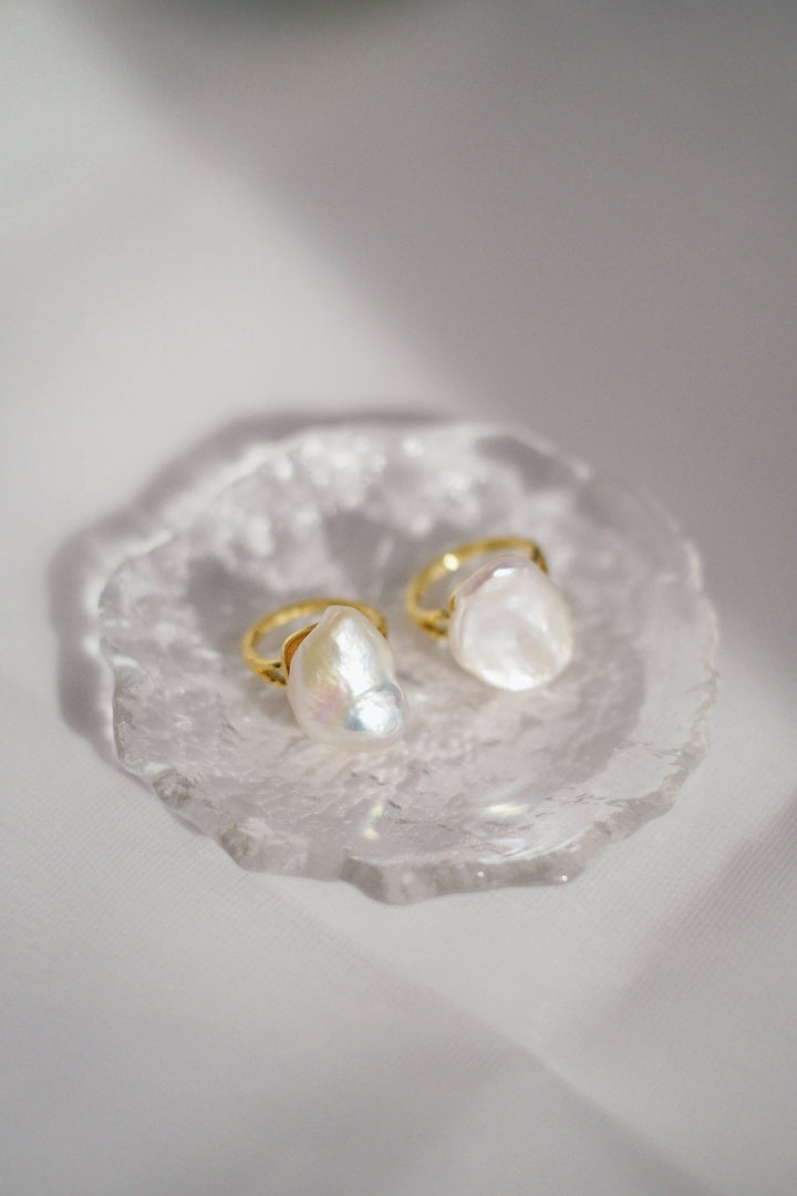 The natural shine of baroque pearls is sure to capture attention.