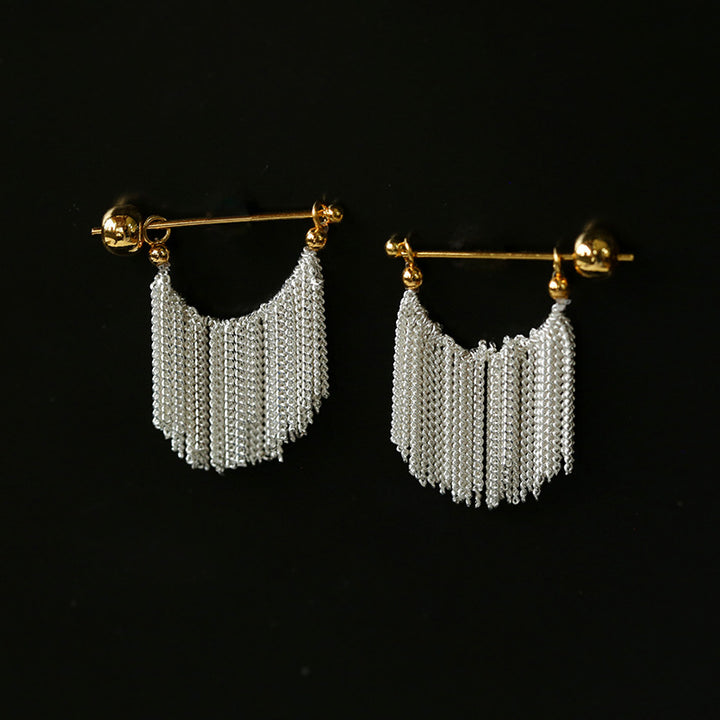 These earrings add a subtle touch of bling to a casual look.