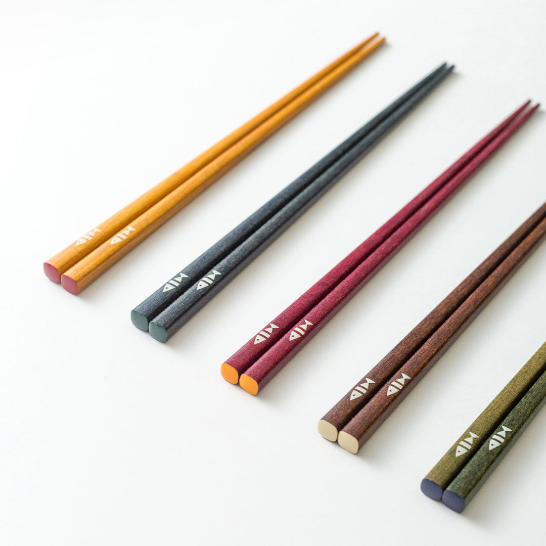 Close-up of the Fish Harvest chopsticks, focusing on the detailed fish design.