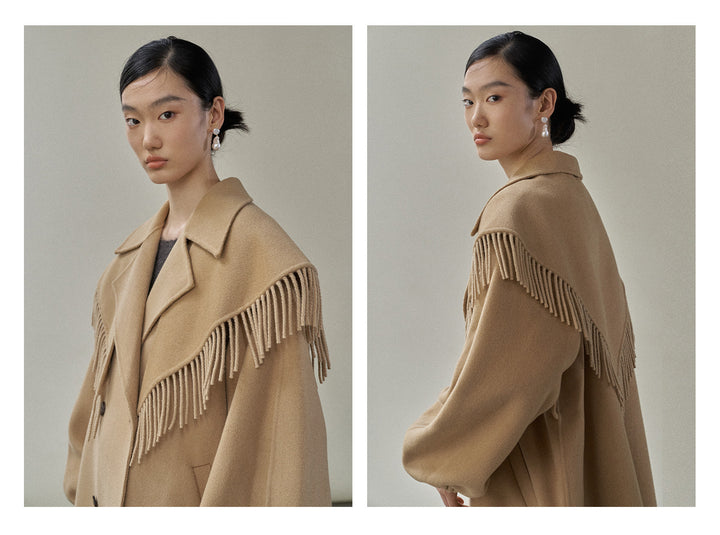 Crafted from premium wool, this coat offers exceptional warmth and style, making it a perfect addition to your winter wardrobe.